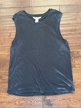 Athleta Navy-Black Muscle Tank
